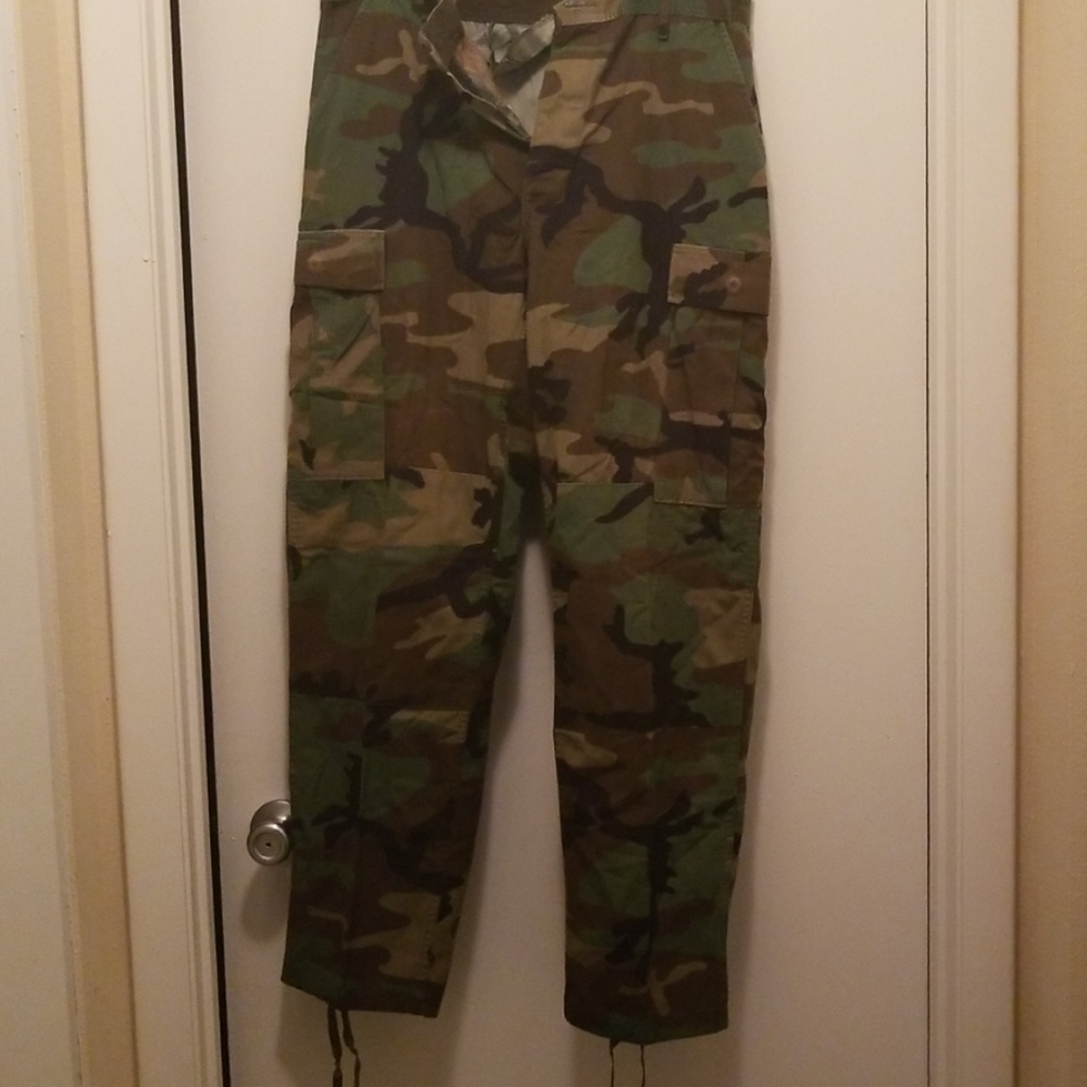 Authentic Army camo pants